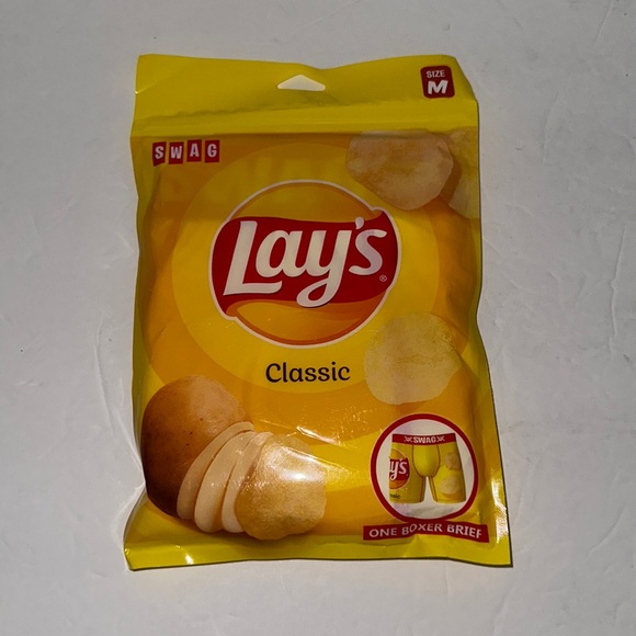 Brand New Lays Swag Mens Boxer Brief - Picture 1 of 2